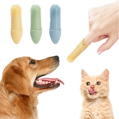 Silicone Dog Tooth Brushing Kit