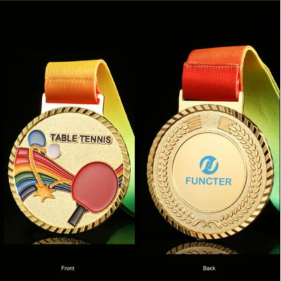 Table Tennis Champion Award Medals Winner Medal Gold Medal for Sport Events