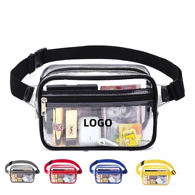 Stadium Approved Clear Waterproof Fanny Pack Belt Bag