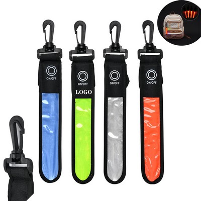 LED Illuminated Reflective Backpack Pendant Light
