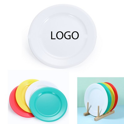 Round Outdoor Plastic Picnic Plate