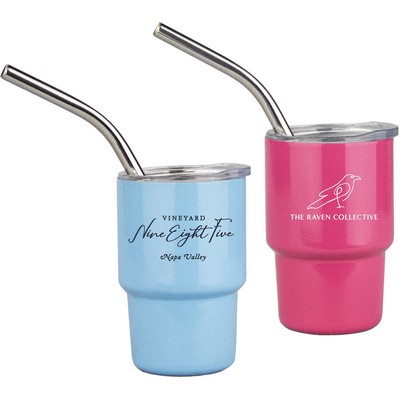 2oz Stainless Steel Vacuum Tumbler