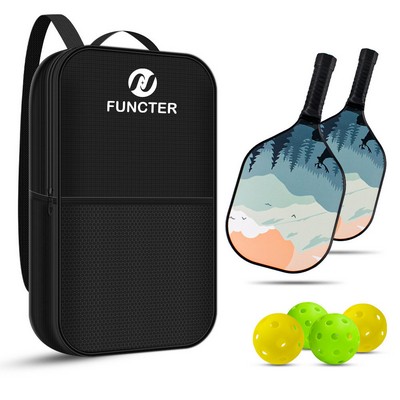 Large Capacity Tennis Bag Portable Pick Ball Bag