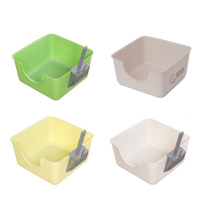 Square Fence Cat Litter Box