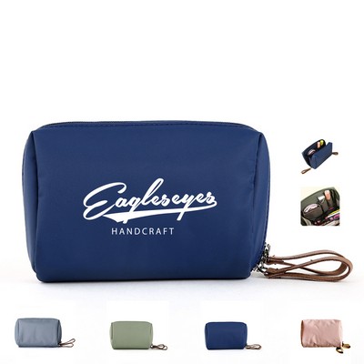 Waterproof Nylon Cosmetic Bag