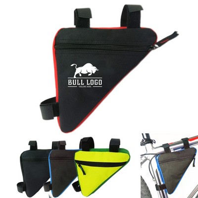 Bicycle Frame Triangle Saddle Bag 7 7/8"L x 7 1/4"W x 1 5/8"H