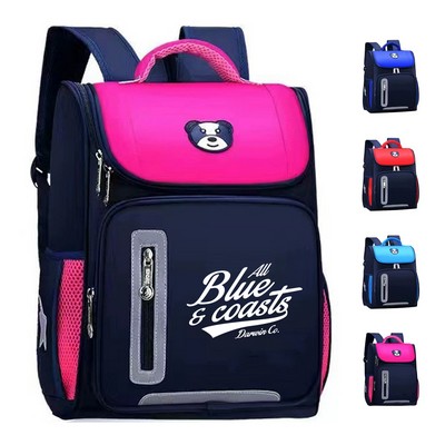 Safety Reflective Kid Schoolbag