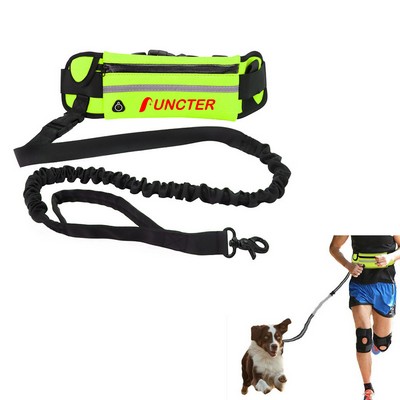 Nylon Running Belt w/Dog Leash