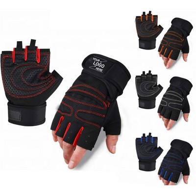 Durable Gym Lifting Gloves.