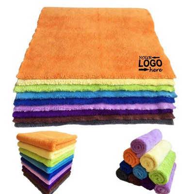 Buffing Polishing Towel Edgeless Microfiber Cloth