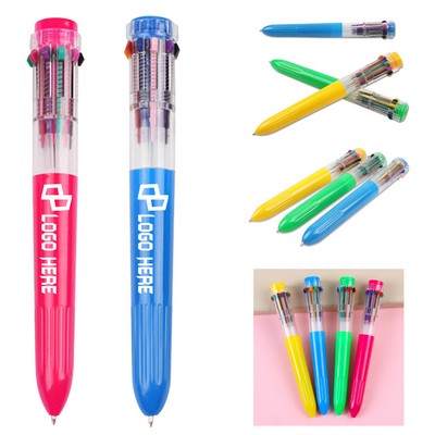 10-In-1 Shuttle Ballpoint Pens