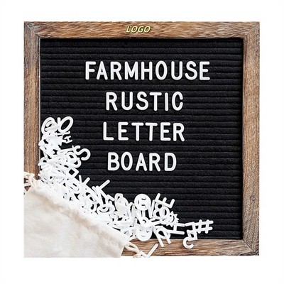 Handmade Felt Letter Decoration Board Signs