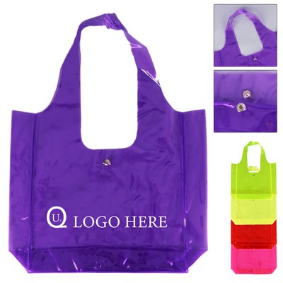 Pvc Transparent Shoulder Shopping Bag
