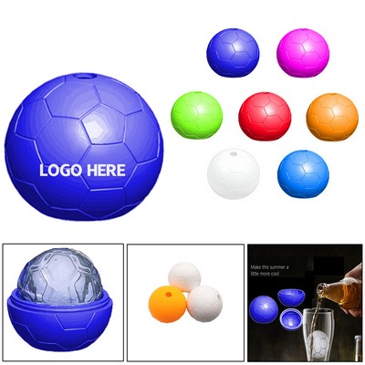 Silicone Soccer - shaped Ice Cube Molds