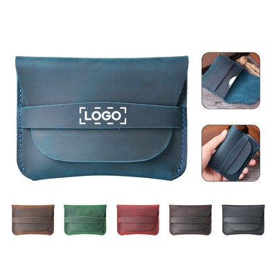 Vintage Leather Card Holder