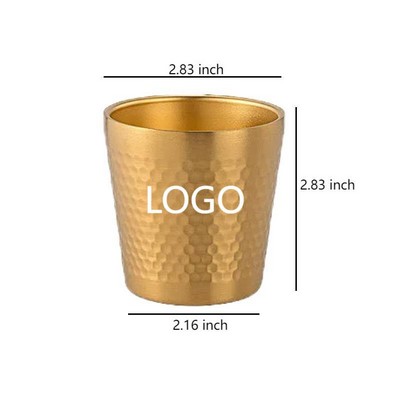 Custom Logo 304 Stainless Steel Drink Cup