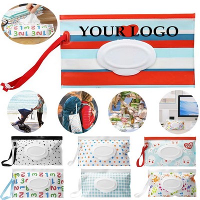 Portable Wipes Dispenser Pouch