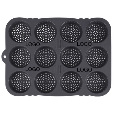 12-Cavity Hamburger Bun Pan