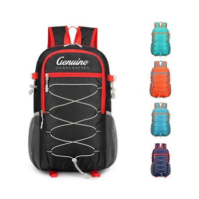 Water-Resistant Foldable Hiking Backpack