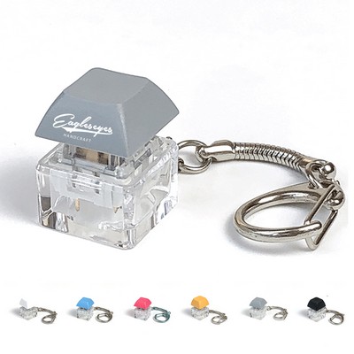 Clicky Keyboard Fidget Keychain