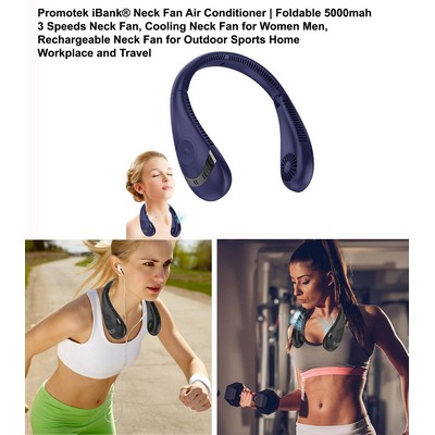 USB Rechargeable Neck Fan Air Conditioner