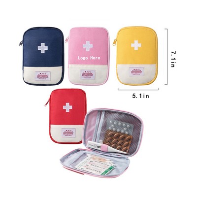 7.1"*5.1"*0.8" Medicine storage bag