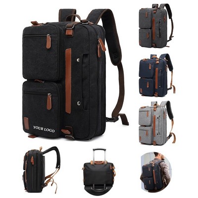 3 in 1 Computer Bag for Men 17.3 Inch Laptop Backpack