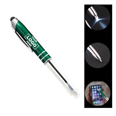 Stylus Pen with LED Light for Touchscreen Devices.