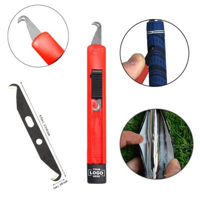 Golf Divot Repair Tool with Hook Blade.