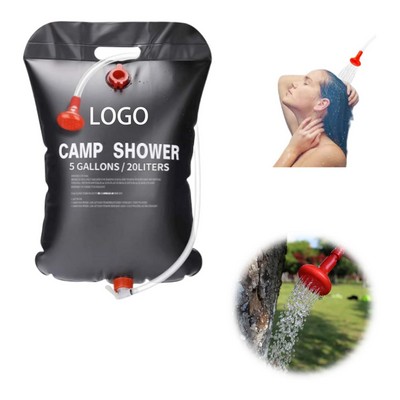 20L Outdoor Solar Portable Shower Bag
