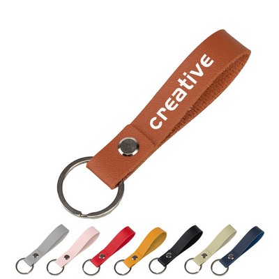 PU Leather Keychain
