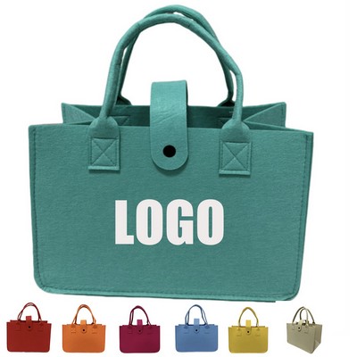Colorful Felt Bag Commuting Felt Shopping Bag