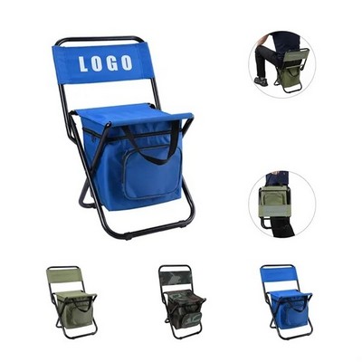 Folding Fishing Chair with Cooler