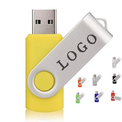 USB Flash Drive 4GB with Metal Swivel