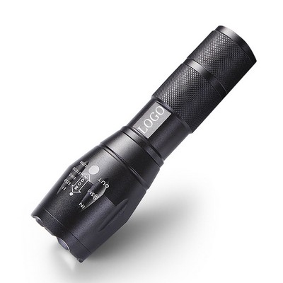 Rechargeable Telescopic Flashlight W/ Focus