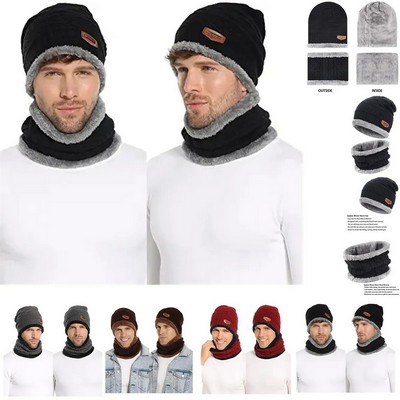 Winter Beanie and Scarf Set