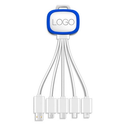 Multi Charging Cable With Light