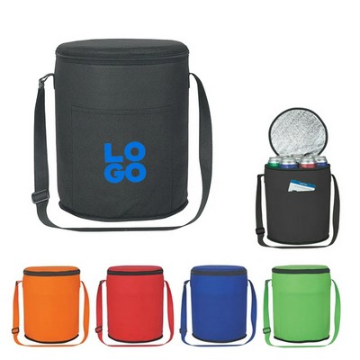 Round Insulated Tote Bag