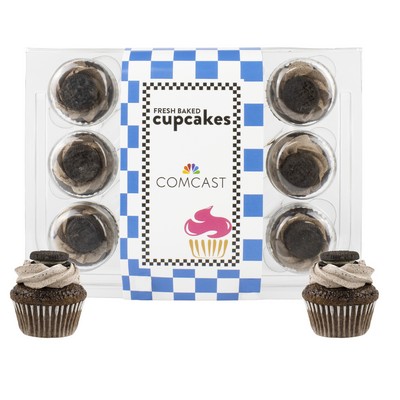 Signature Bite-Size Chocolate Cookies & Cream Cupcakes with Sleeve
