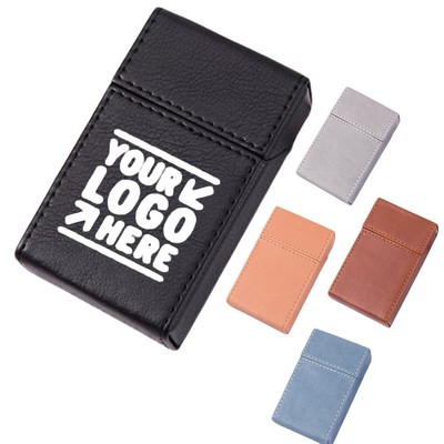 Leather Flip-top Cigarette Case