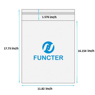 11.82 x 17.73 Inch OPP Self Sealing Cellophane Bags