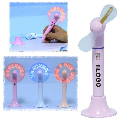 LED Flashing Fan Pen