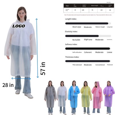 Eva Thickened Non Disposable Raincoat