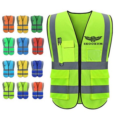 High Visibility Reflective Safety Vest
