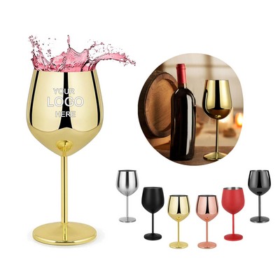 Stainless Steel Wine Glasses