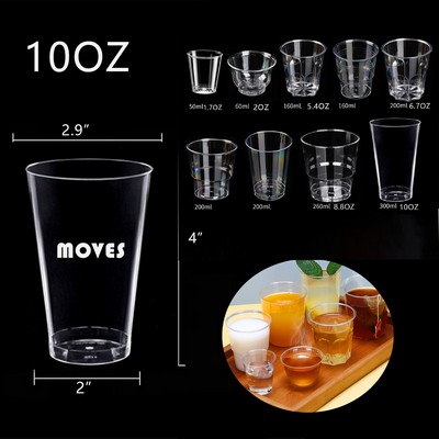 Hard Disposable Plastic Transparent Cup