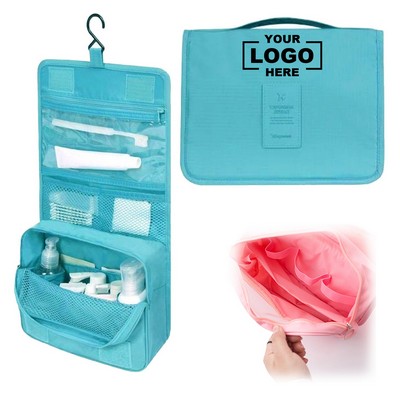 Hanging Travel Toiletry Bag Foldable Waterproof Cosmetic Organizer