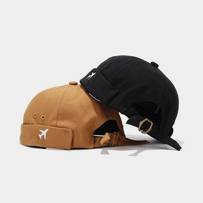 Cotton Adjustable Brimless Cap Skull Cap For Man