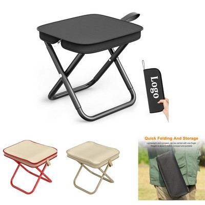 Small Portable Folding Chair with Carry Bag