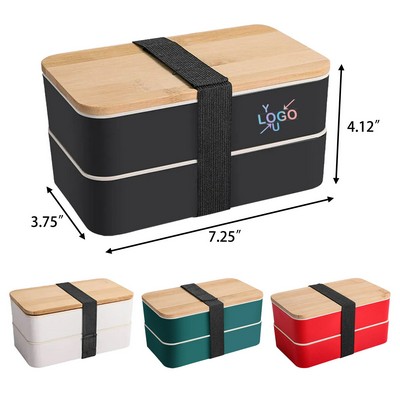 Plastic Lunch Container with Elastic Band
